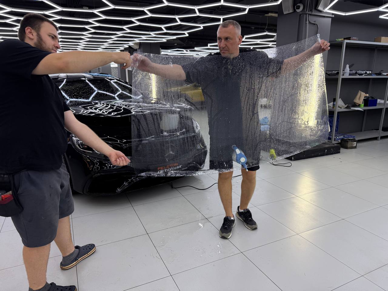 Бронирование лобового стекла Mercedes-AMG S63: защита на уровне автомобиля